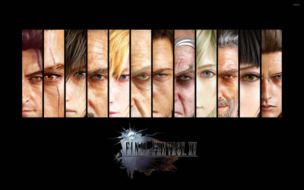 Main Cast Of Final Fantasy Xv Wallpaper