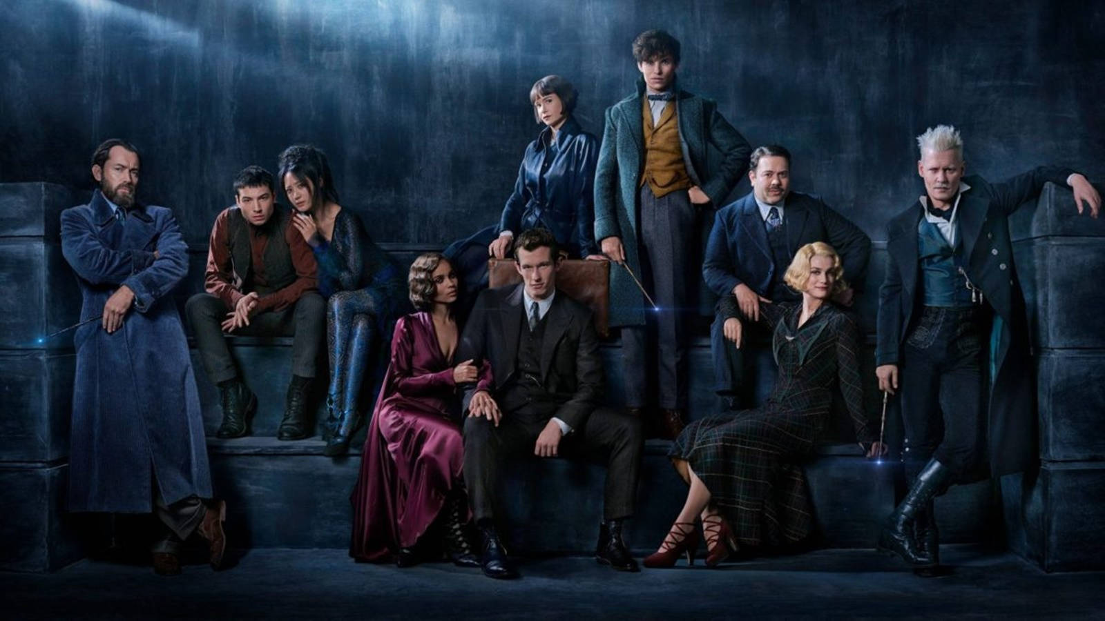 Main Characters From Fantastic Beasts And Where To Find Them Wallpaper