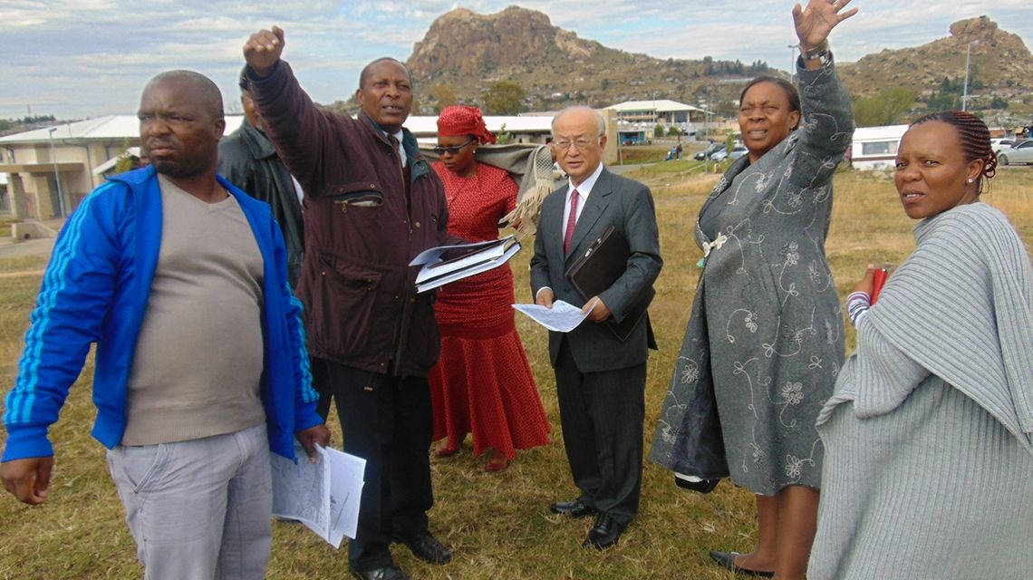 Majestic Setting: The Kingdom Of Lesotho Wallpaper