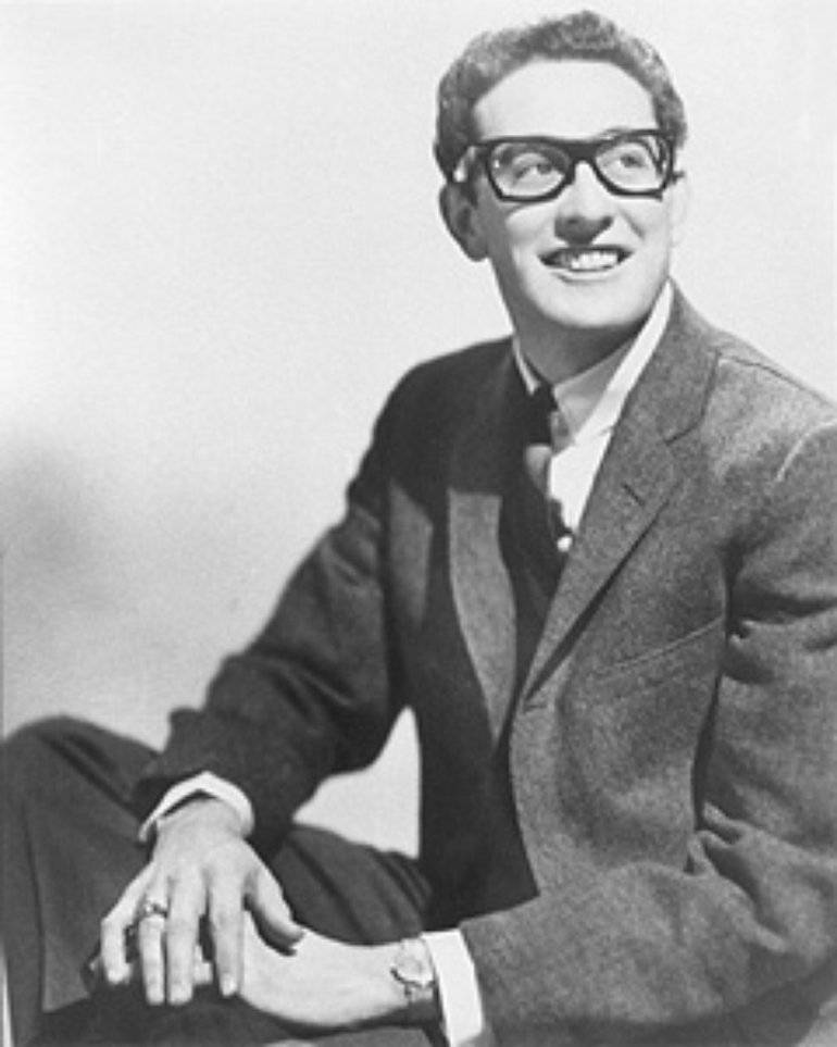 Male Artist Buddy Holly And The Crickets Wallpaper