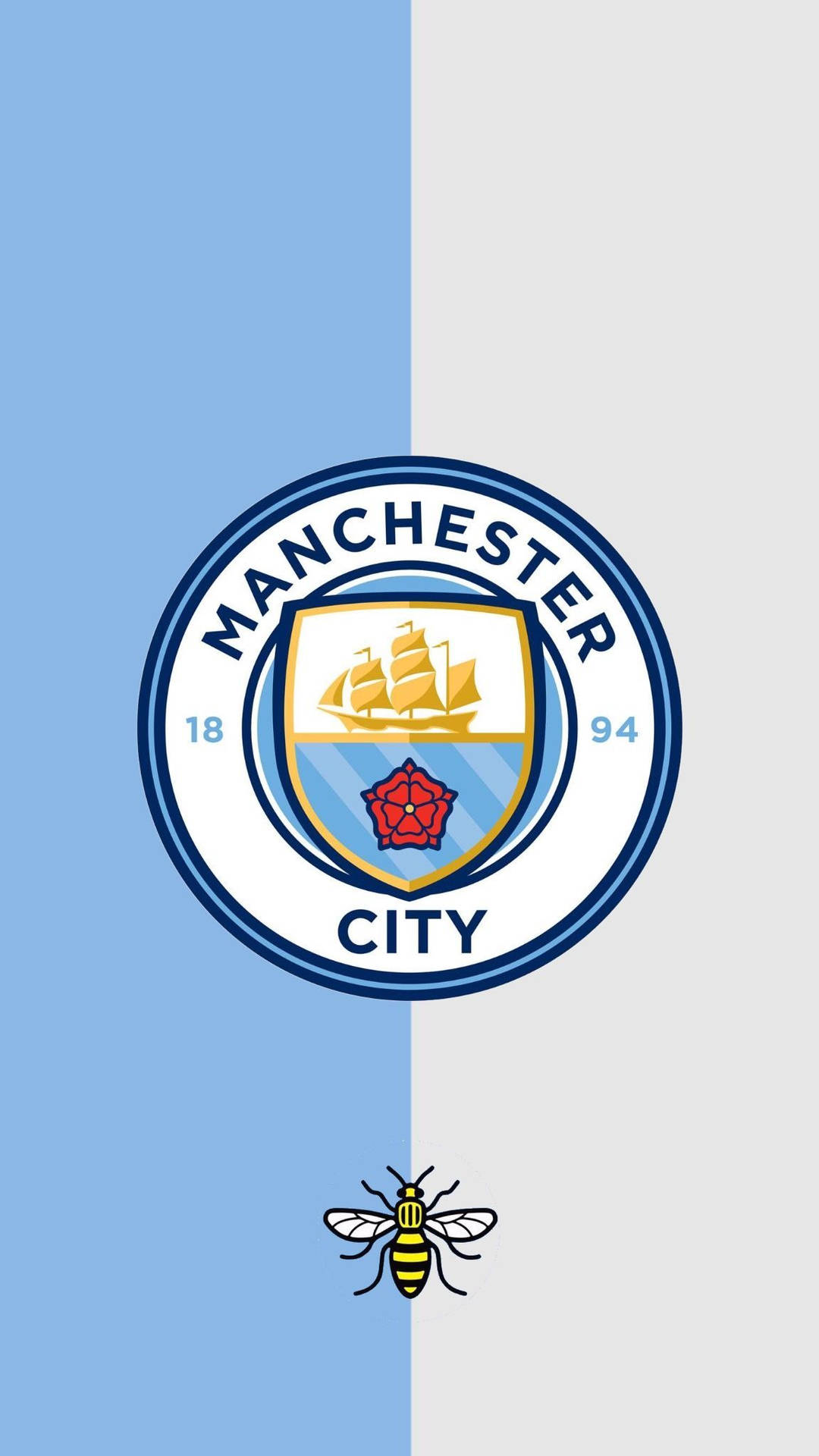 Manchester City FC マフラー 水色旧ロゴ