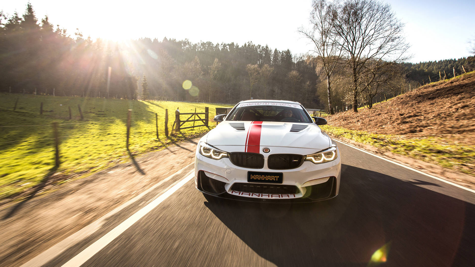 Manhart White Full Hd Bmw Wallpaper