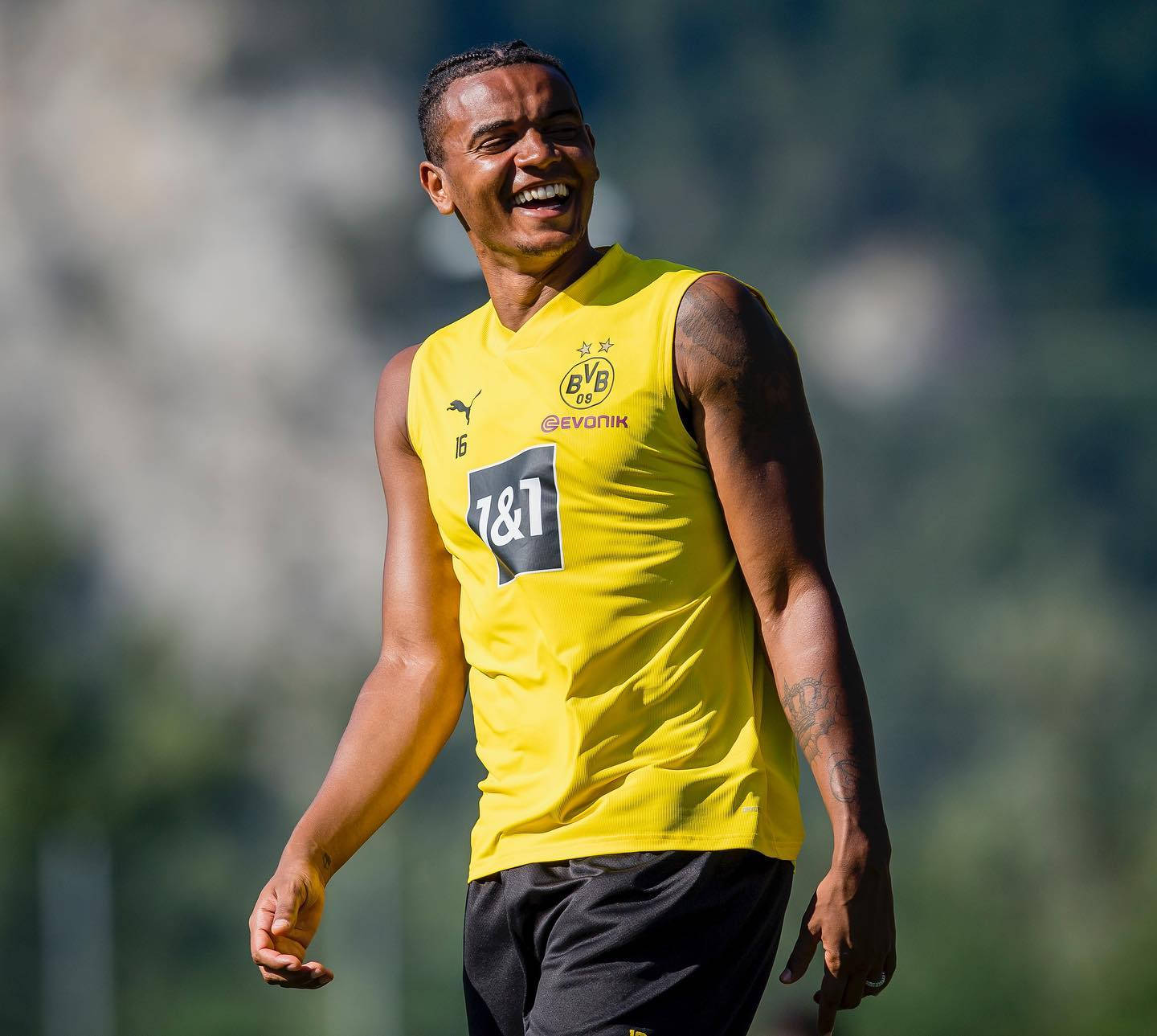 Manuel Akanji Smiling Wallpaper