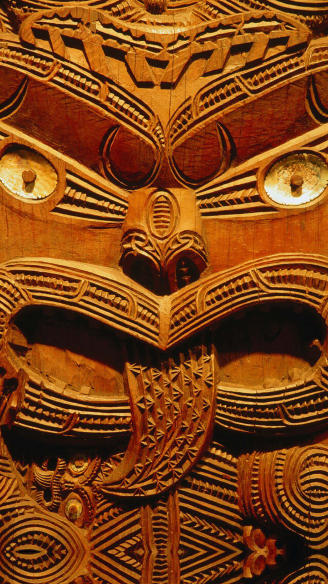 Maori Carving For Ios 3 Wallpaper