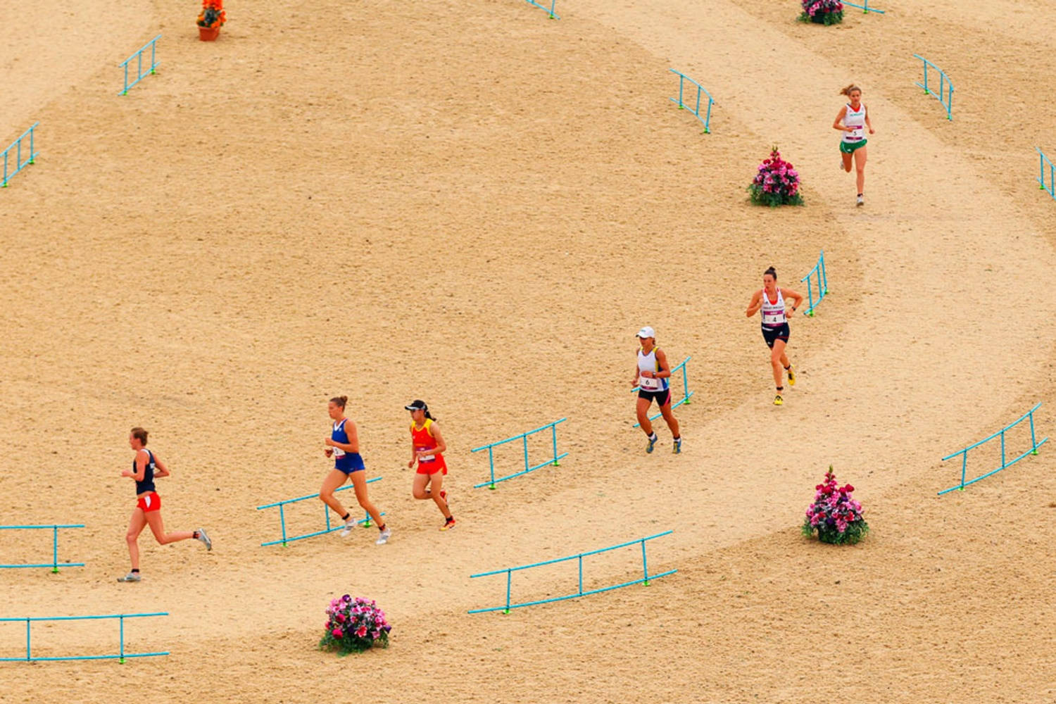 Marathon Race Modern Pentathlon Wallpaper