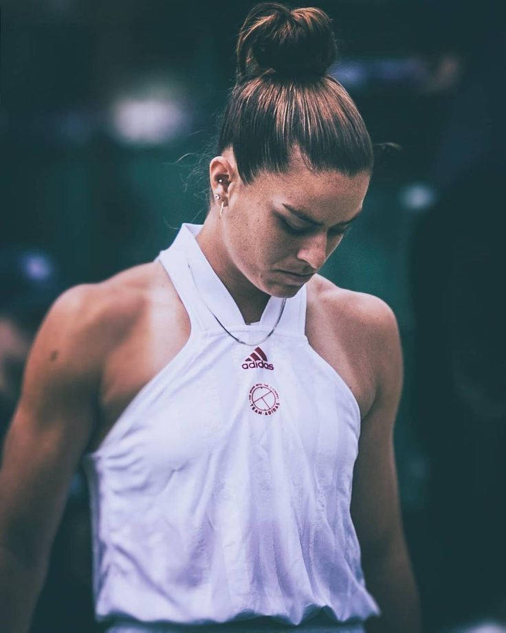 Maria Sakkari Aesthetic Filter Wallpaper