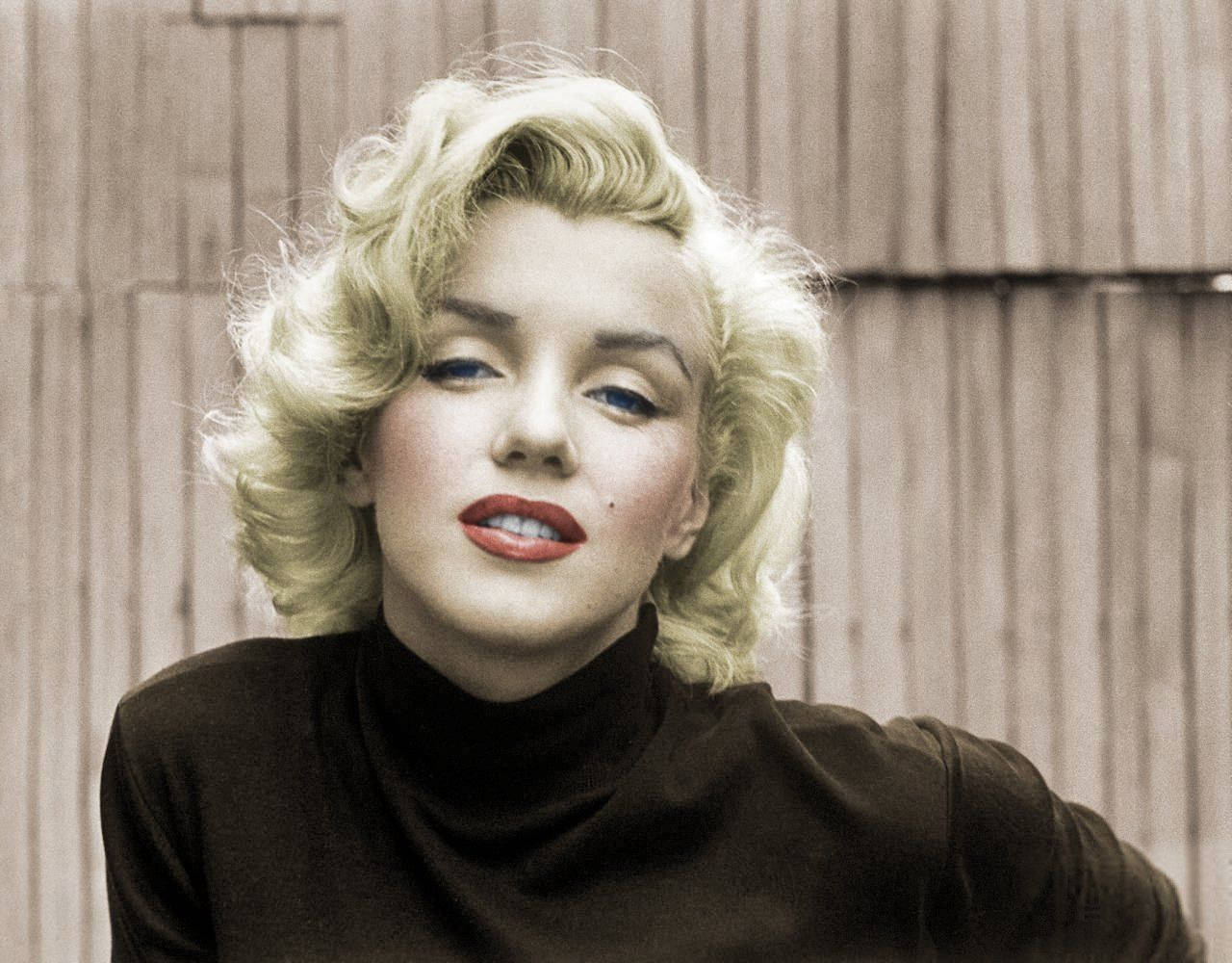 Marilyn Monroe Turtleneck Shirt Hd Wallpaper