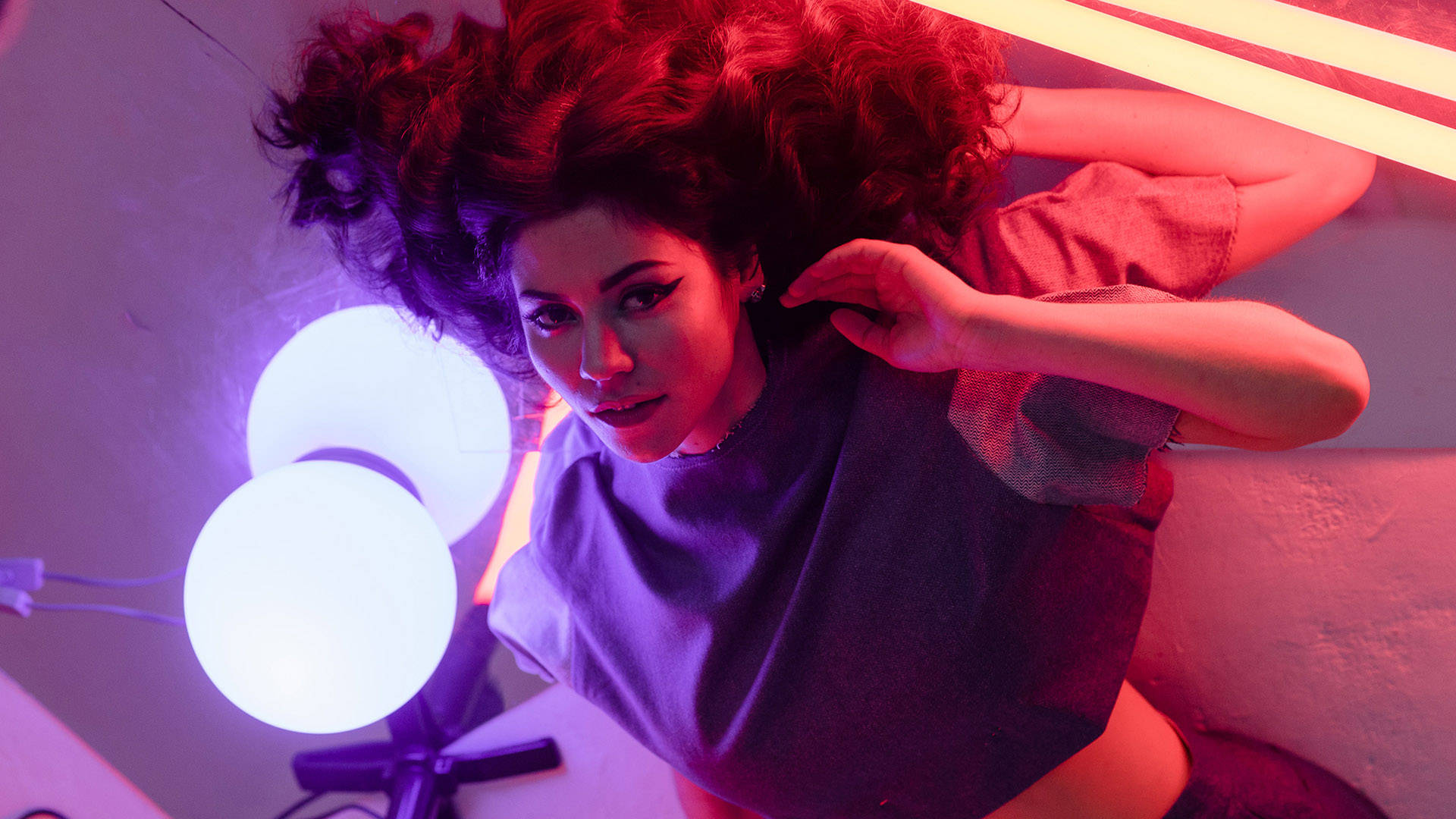 Marina And The Diamonds Neon Wallpaper