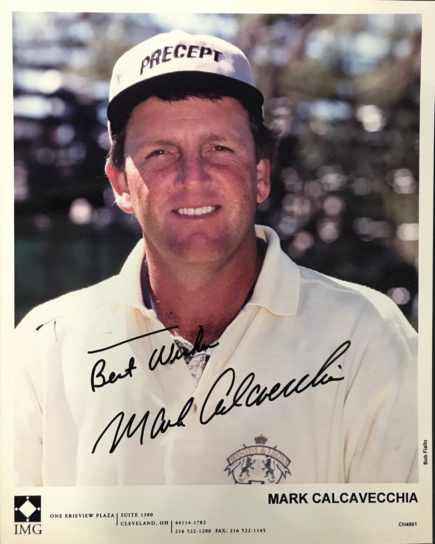 Mark Calcavecchia Signed Photograph Wallpaper