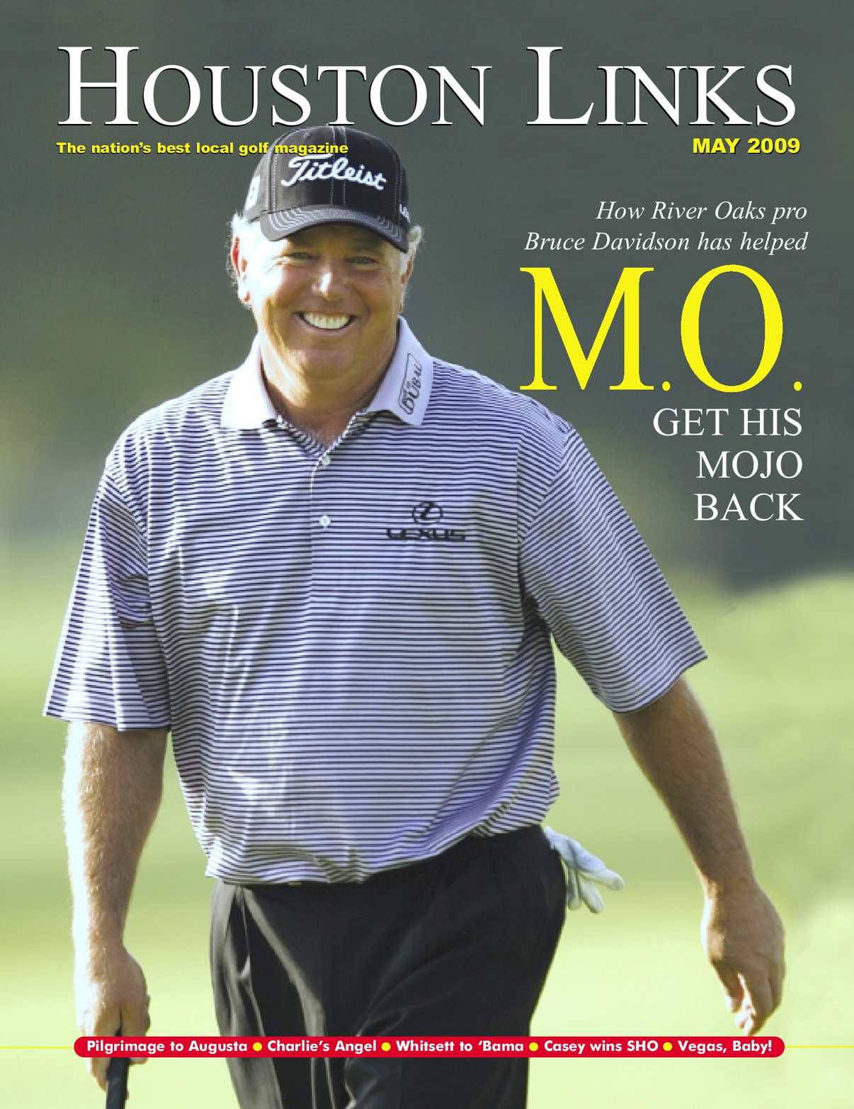 Mark O'meara On Golf Magazine Cover Wallpaper