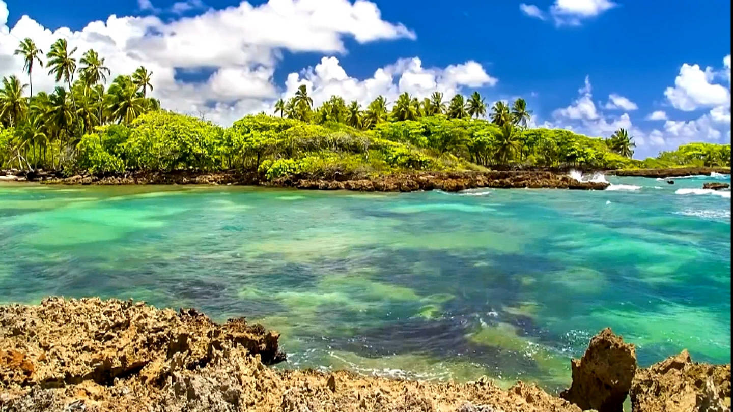 Marshall Islands River Mouth Wallpaper