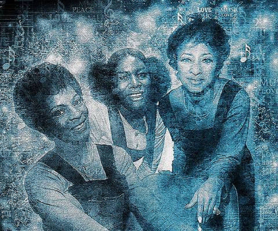 Martha And The Vandellas - Classic Stylized Portrait Wallpaper