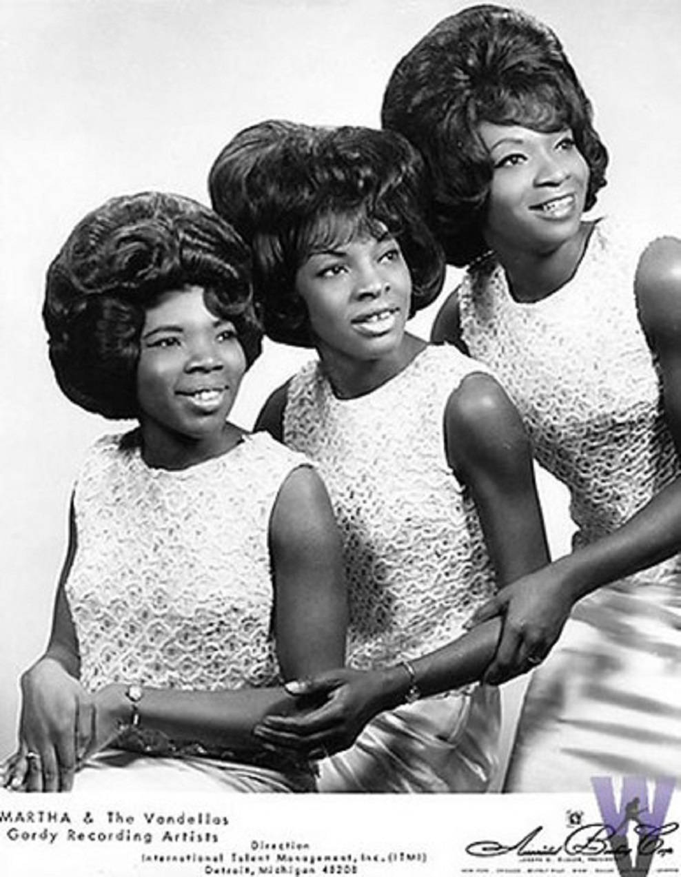 Martha And The Vandellas Recording Artists Wallpaper