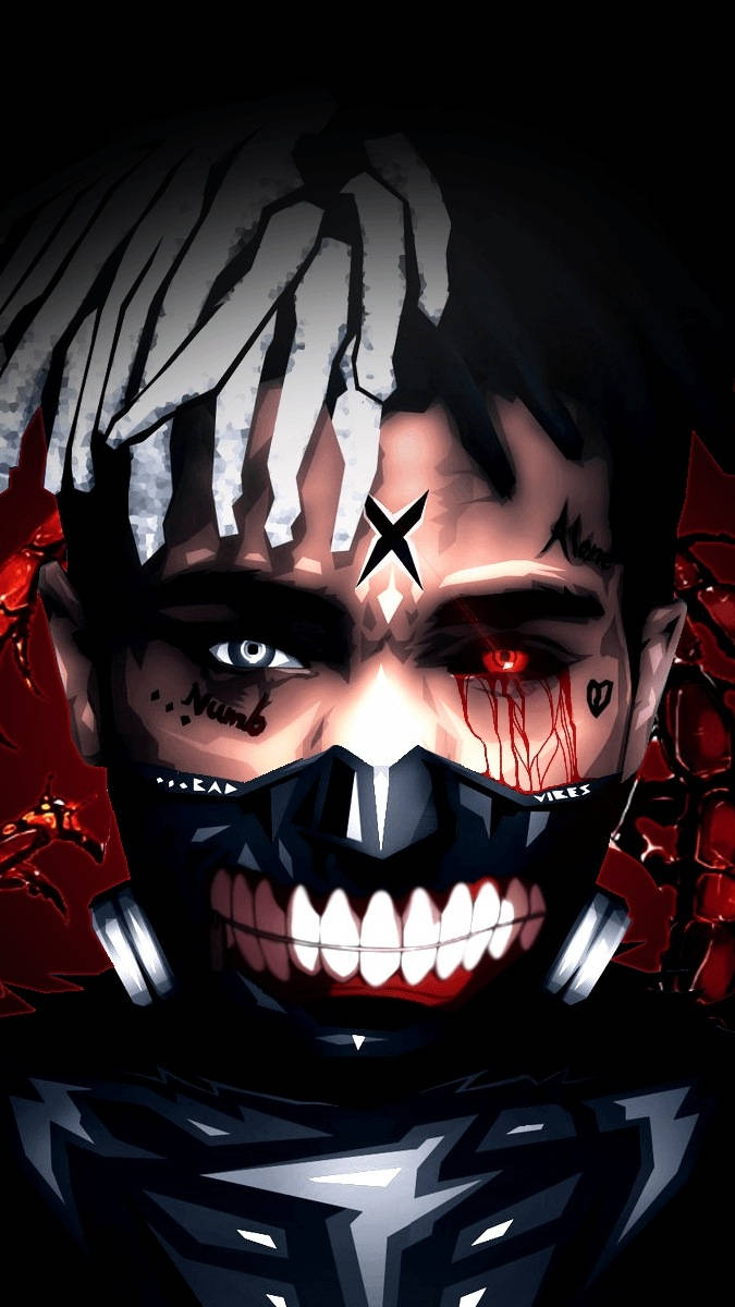 Masked Xxxtentacionaesthetic Wallpaper