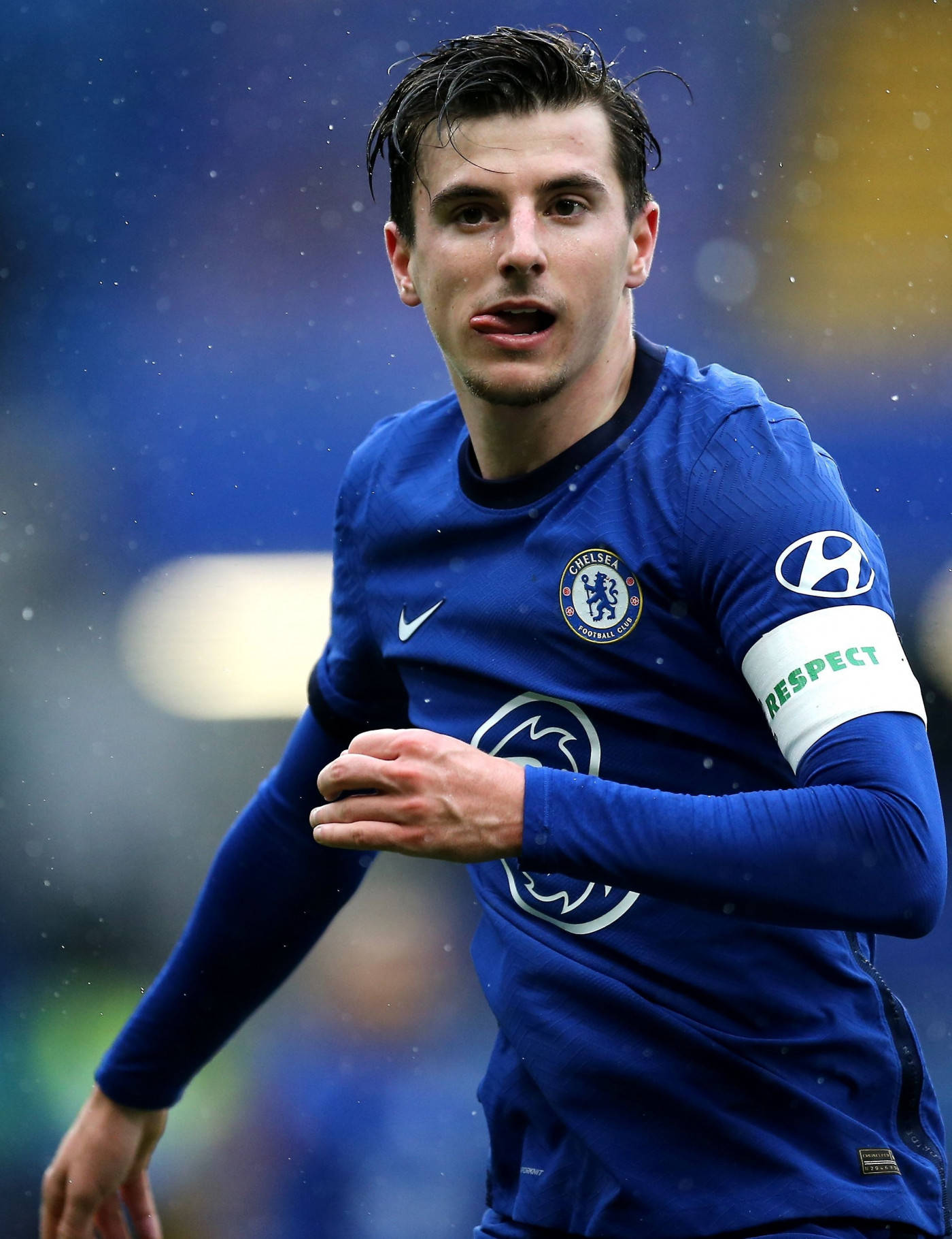 Mason Mount Tongue Out Wallpaper