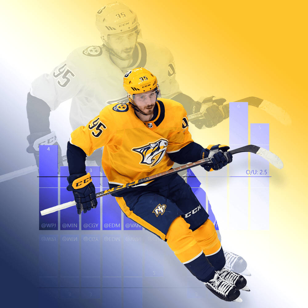 Matt Duchene Yellow Poster Wallpaper