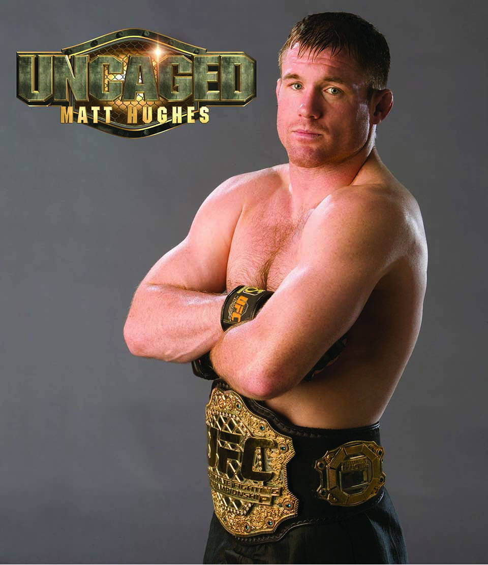 Matt Hughes Posing With Belt Wallpaper