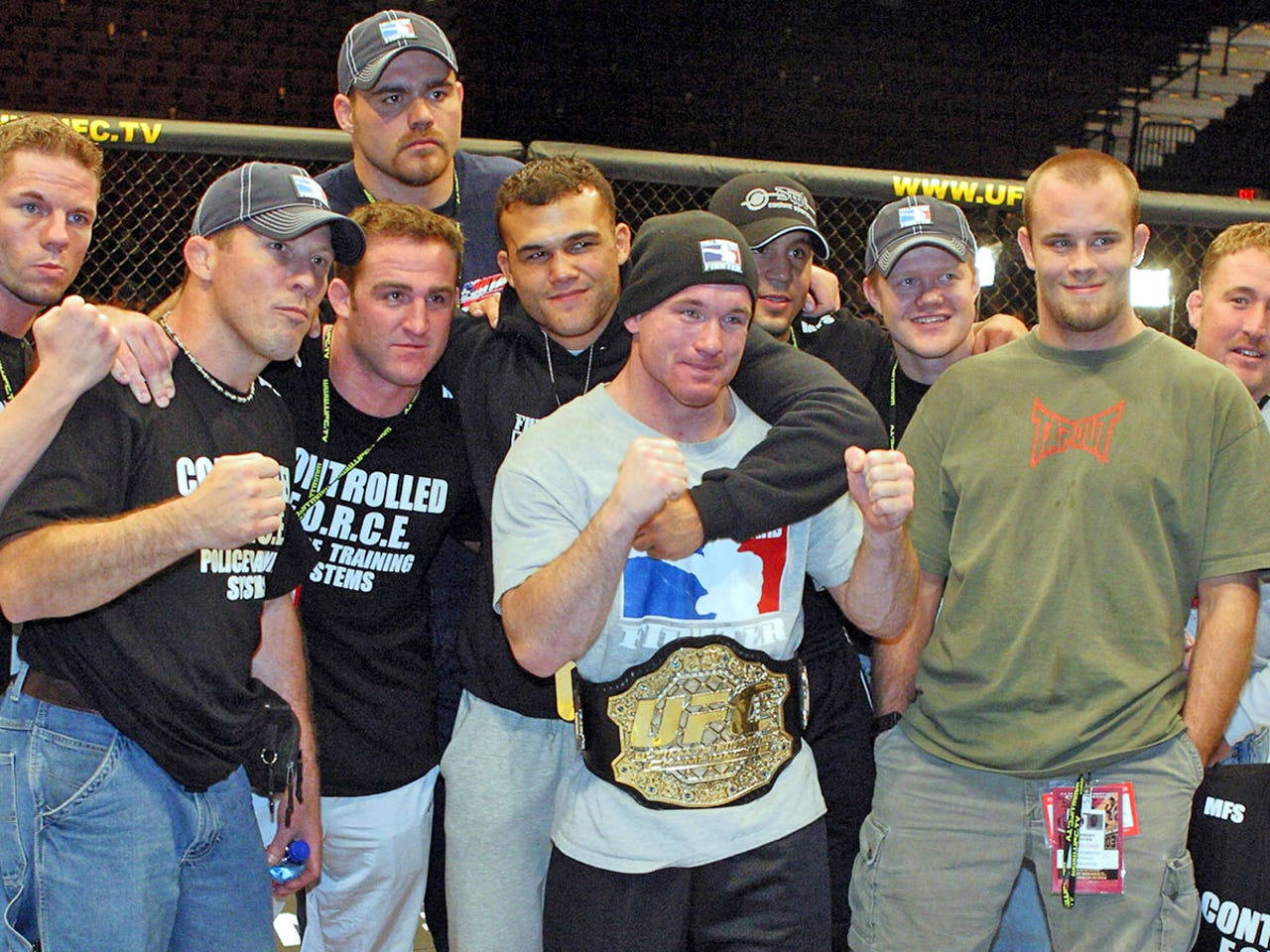 Matt Hughes With Team Wallpaper