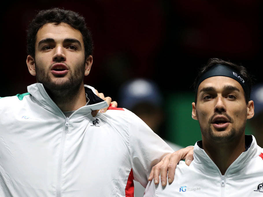 Matteo Berrettini And Fabio Fognini Wallpaper