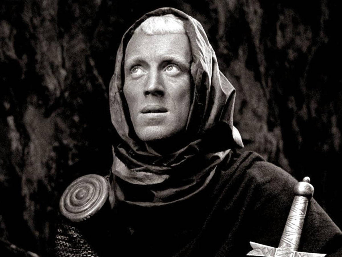 Max Von Sydow As Antonius Block Wallpaper