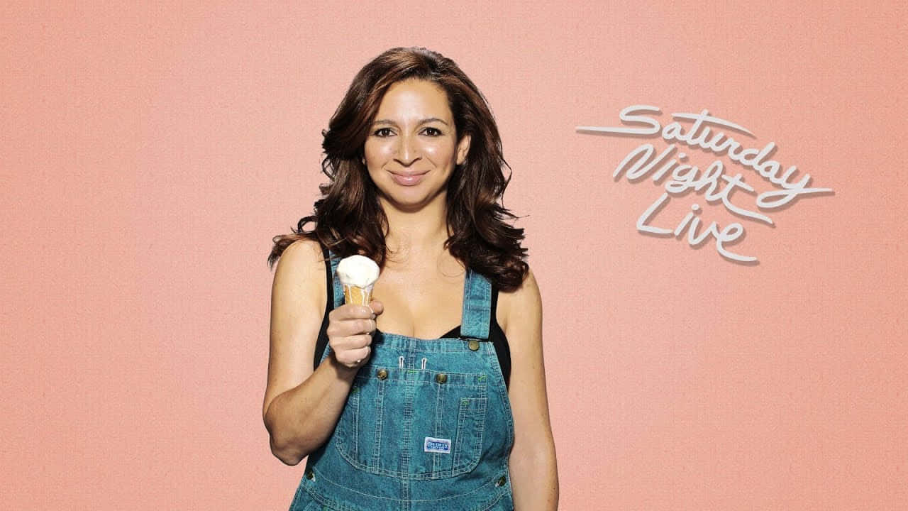 Maya Rudolph Saturday Night Live Poster Wallpaper