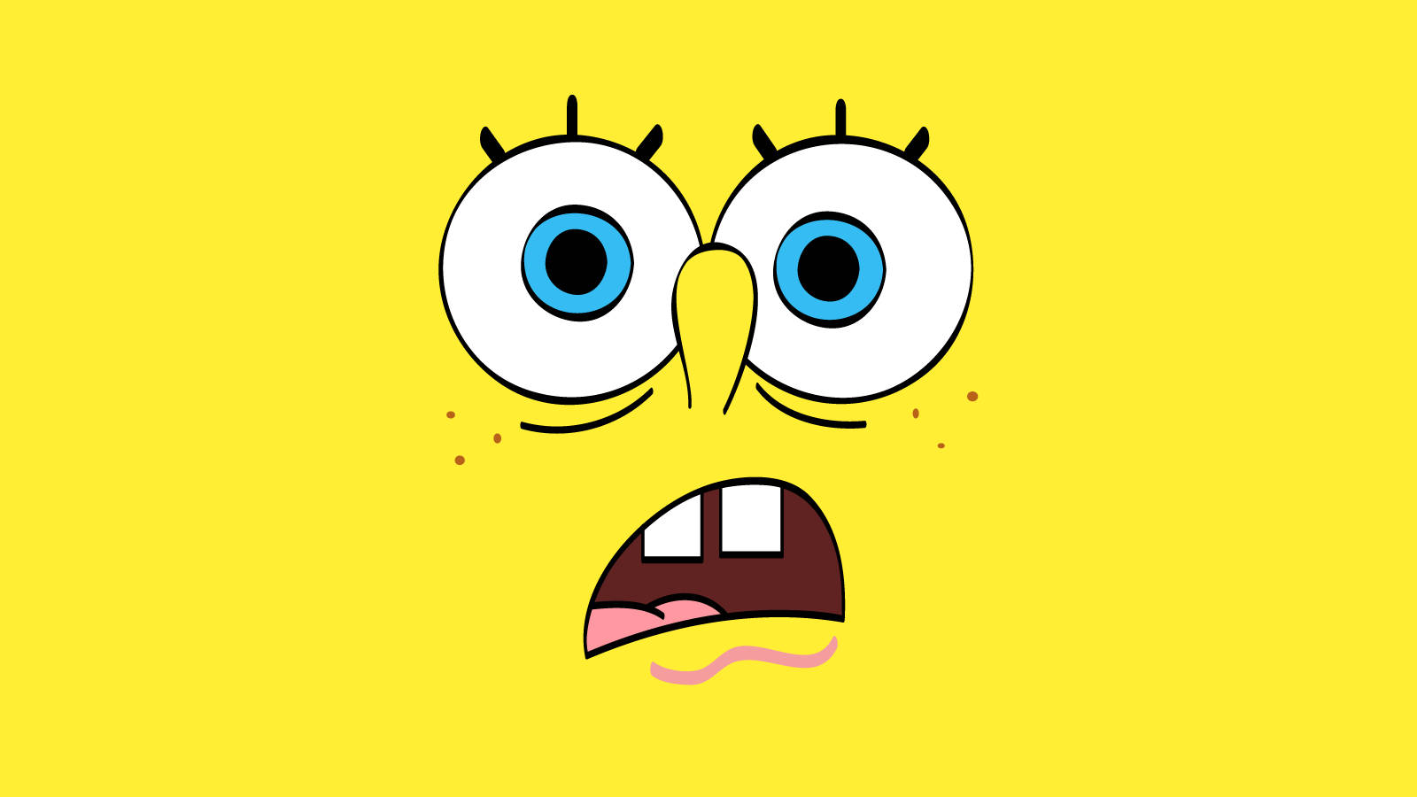 Meme Face Of Spongebob Wallpaper