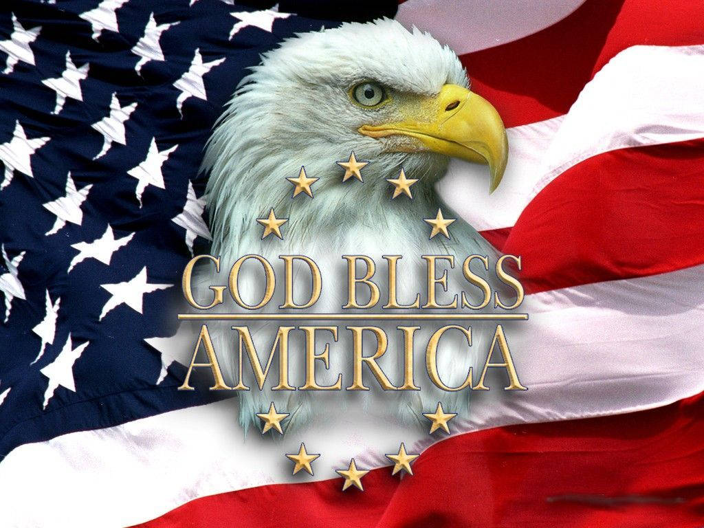 Memorial Day God Bless America Wallpaper