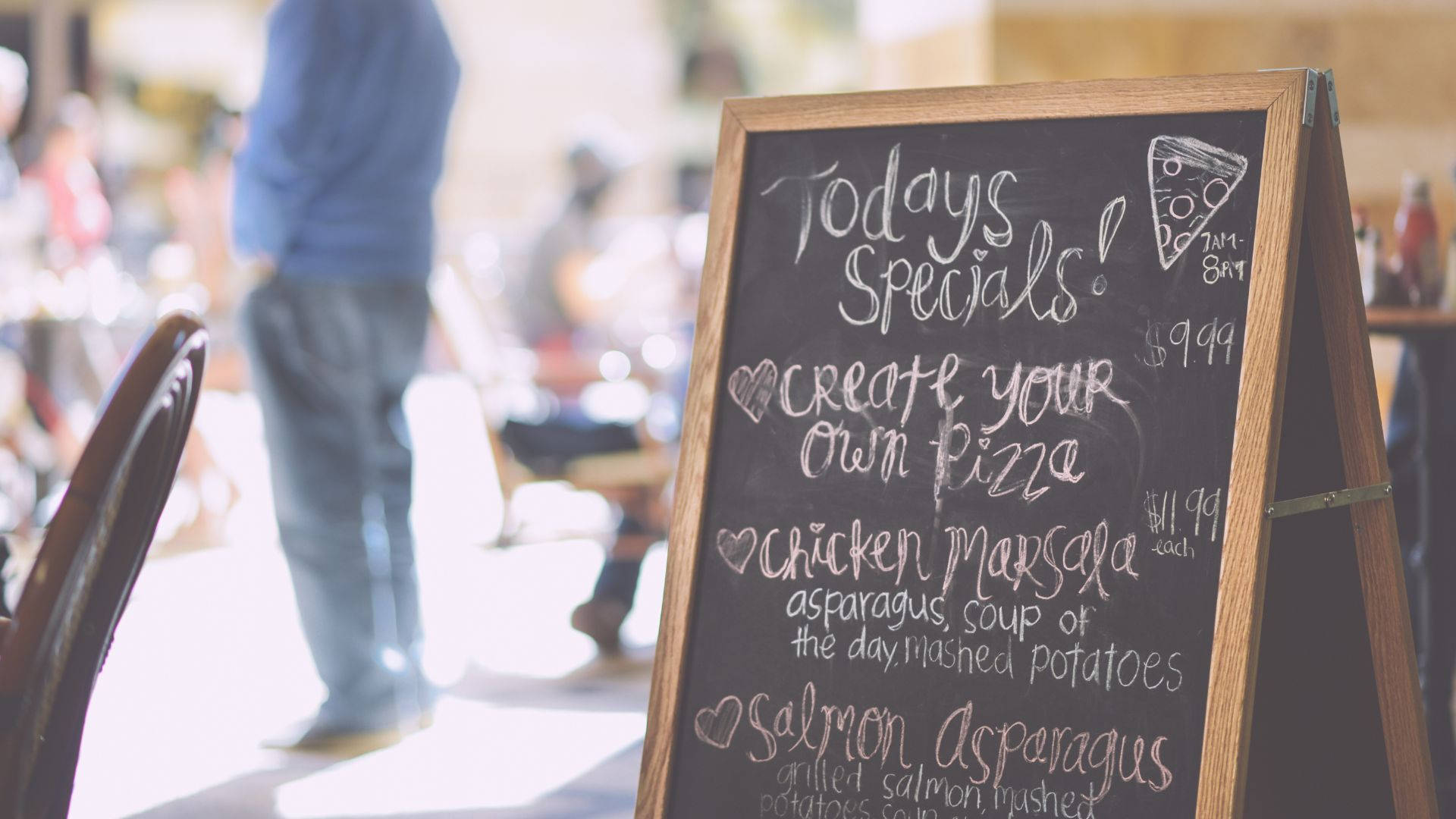 Menu Today's Specials Food Board Photography Wallpaper