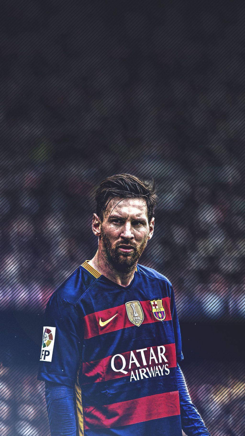 Messi Fifa Champion 2015 Wallpaper