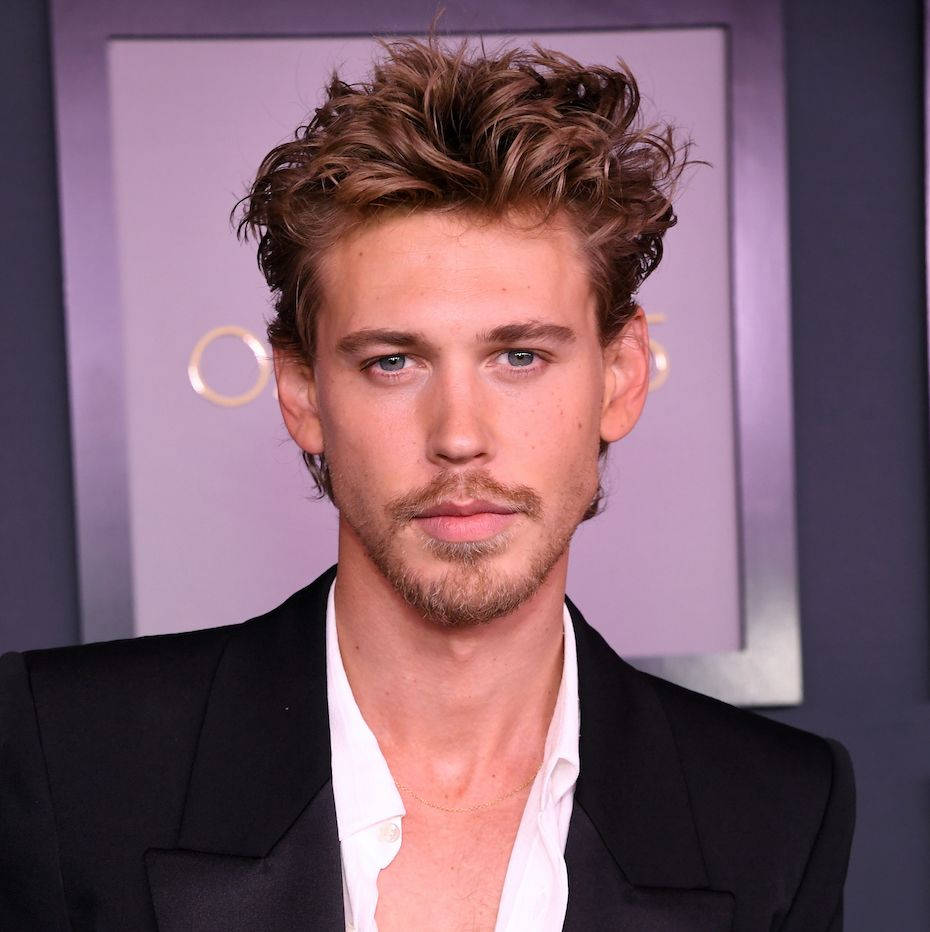 Messy-haired Austin Butler Wallpaper