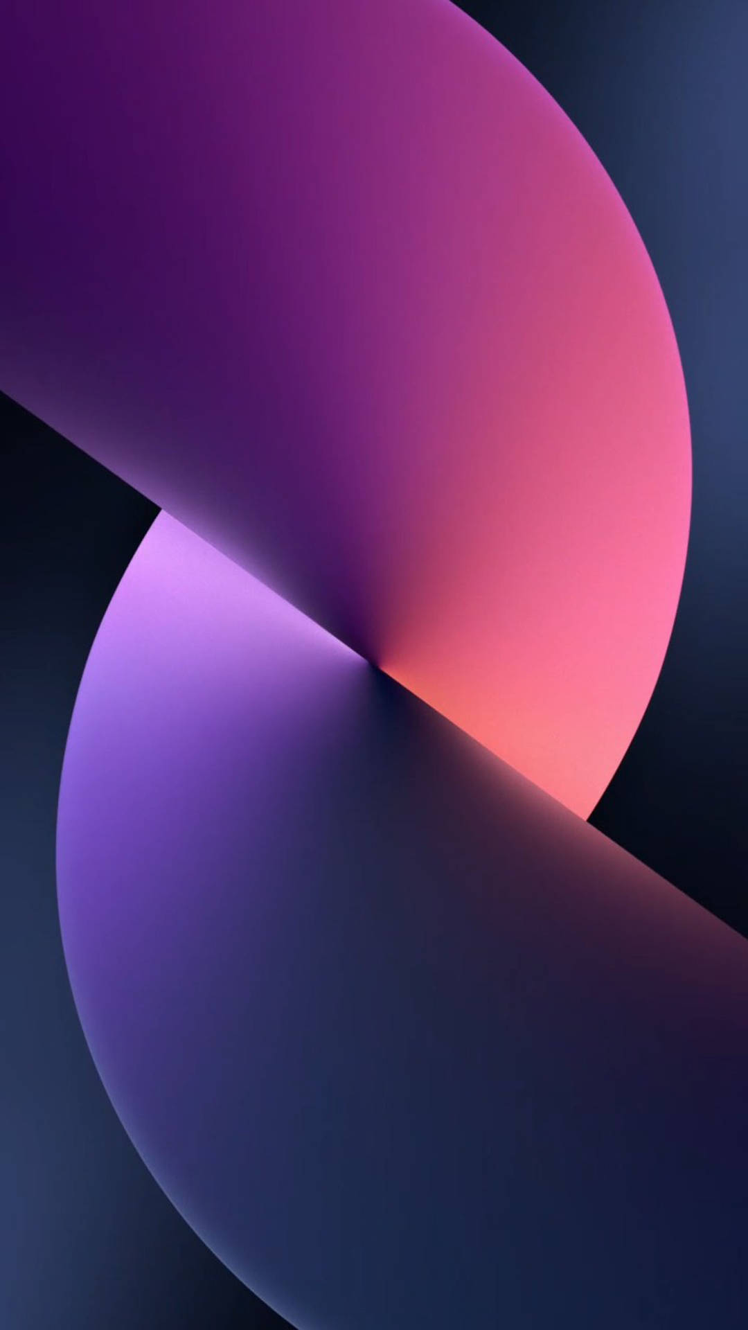 Metallic Pink Twist Ios 16 Wallpaper