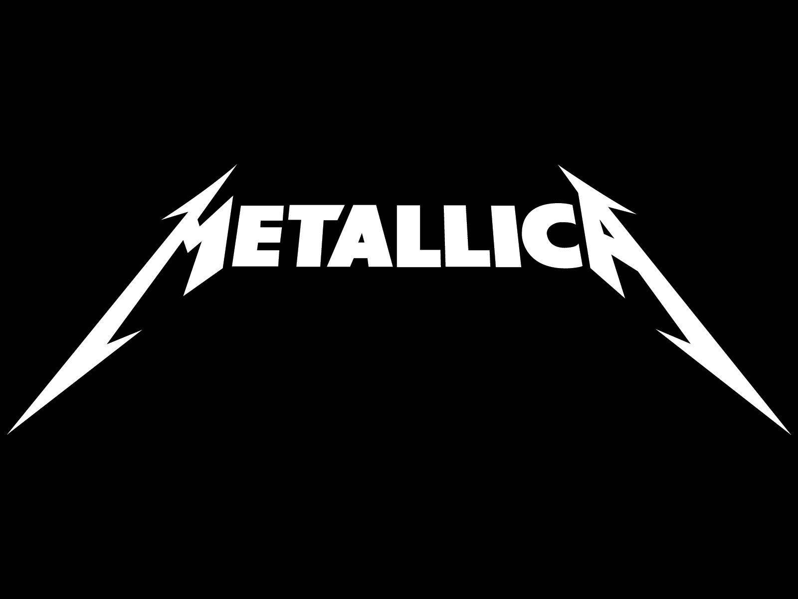 Metallica 1983 White Logo Wallpaper