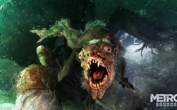 Metro Exodus Monster Fish 3440x1440 Wallpaper