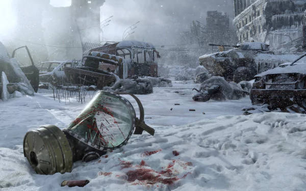 Metro Exodus Winter City 3440x1440 Wallpaper