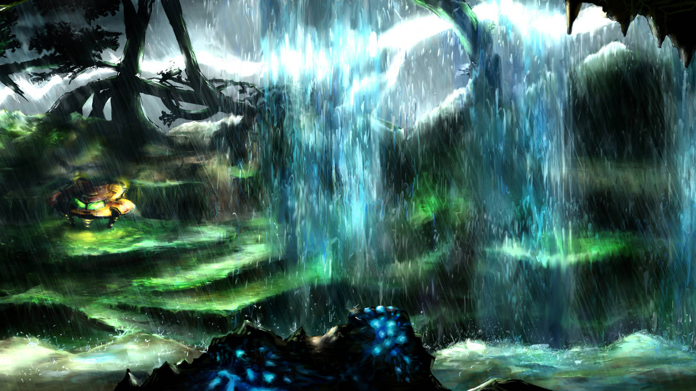 Metroid Prime Talon Overworld Wallpaper