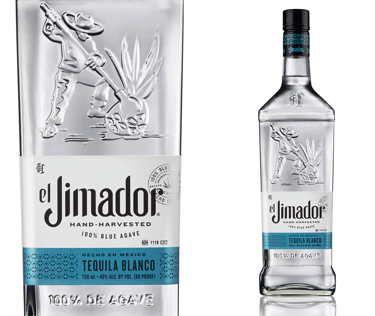 Mexican Liquor El Jimador Tequila Silver Front View Shot Wallpaper