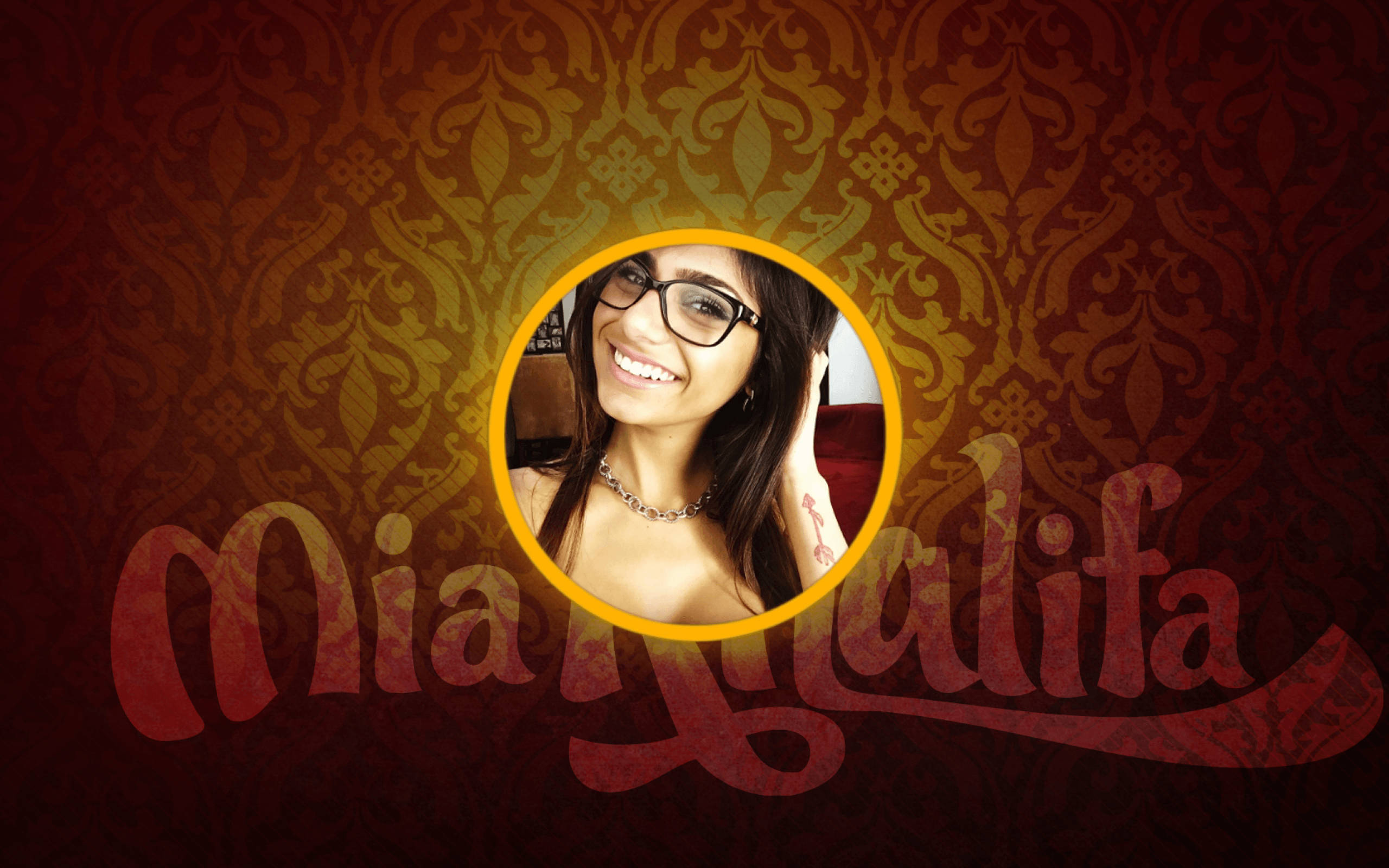 Mia Khalifa Fanart Wallpaper