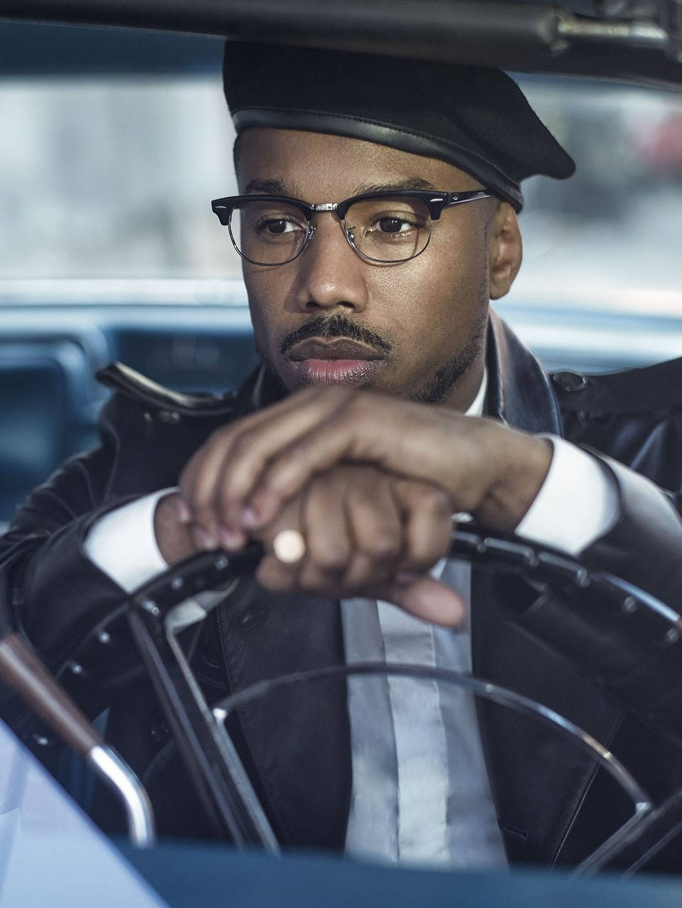 Michael B. Jordan British Gq Photoshoot Wallpaper