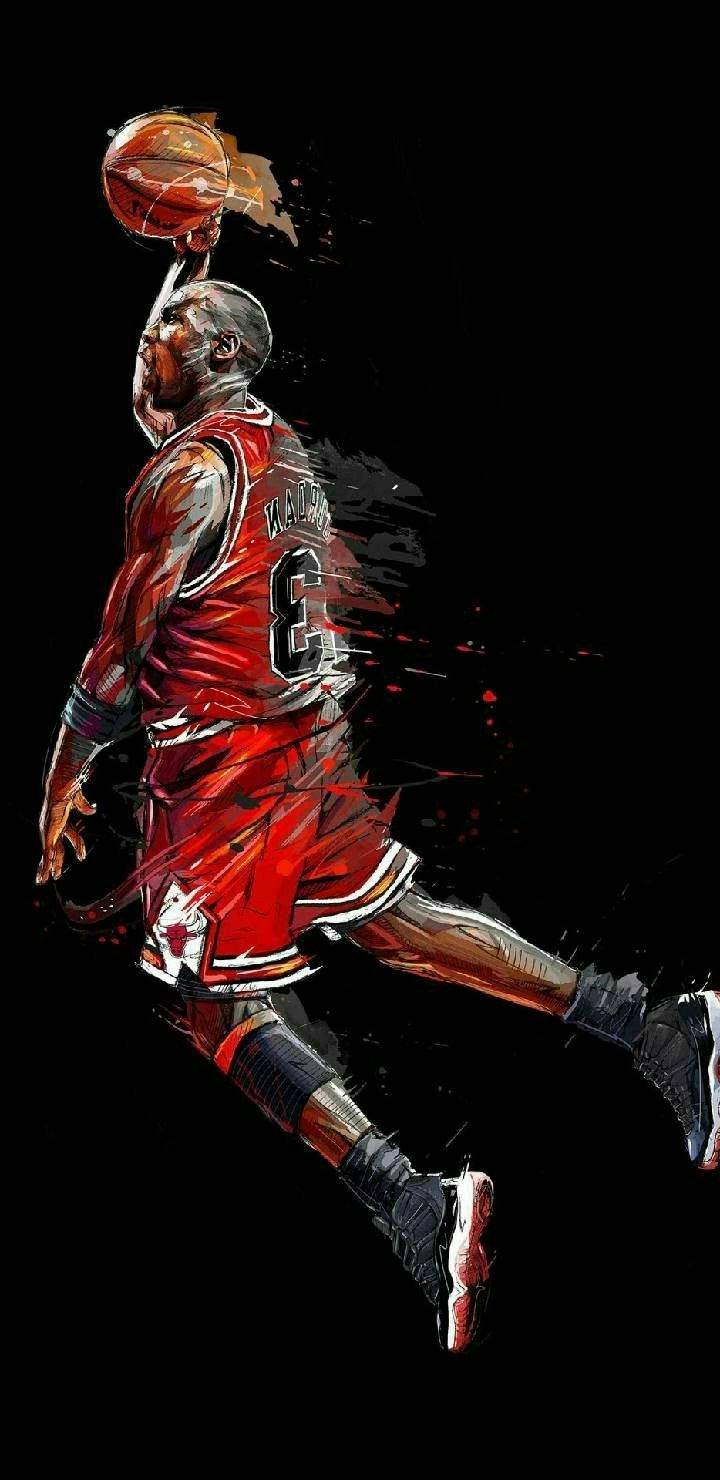 Michael Jordan, King Of The Basketball Court Wallpaper