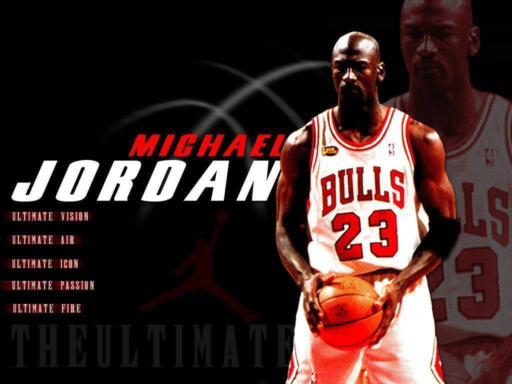 Michael Jordan's Legendary Basketball Career Wallpaper