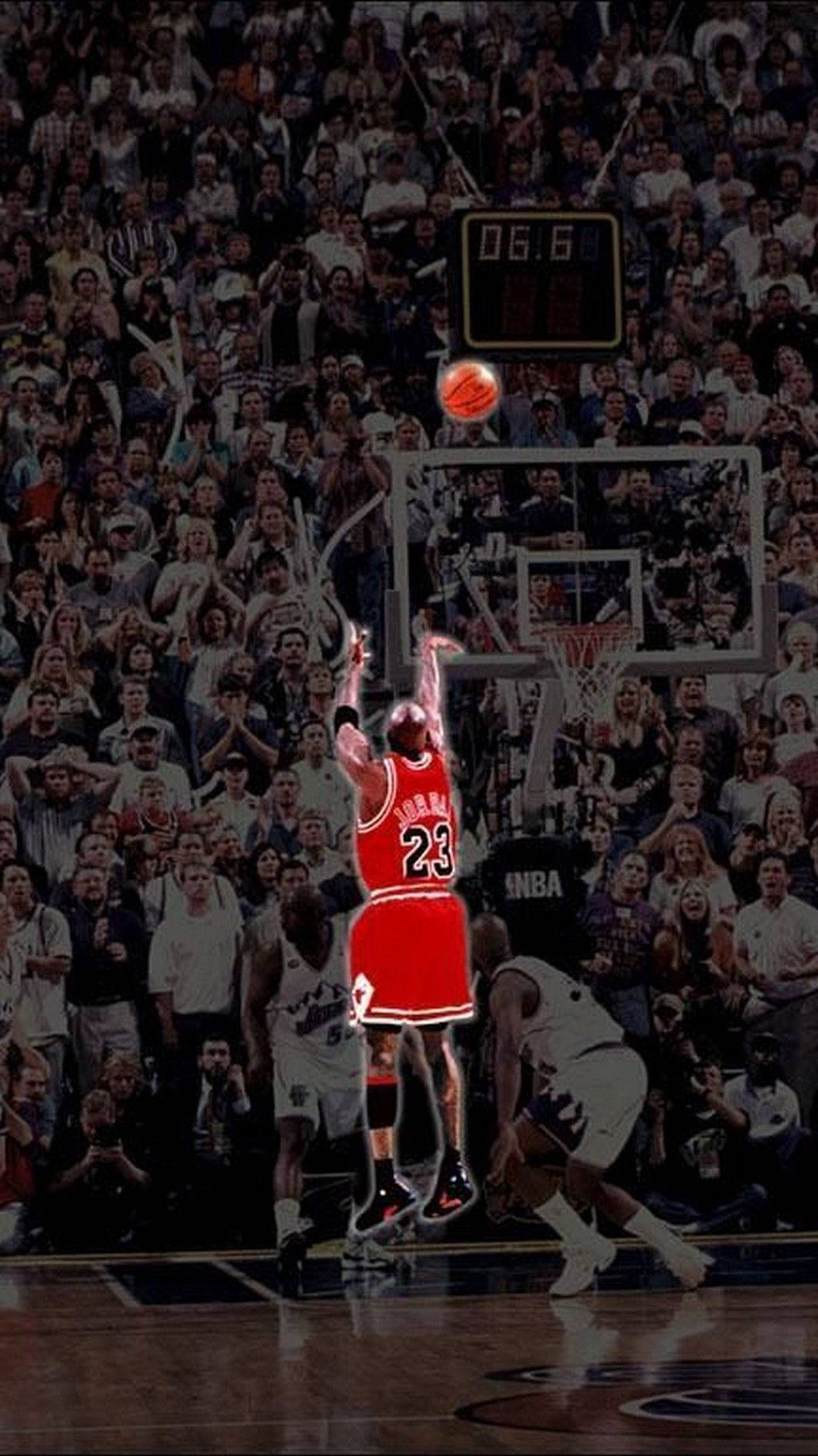 “michael Jordan — The Best Basketball Player Of All Time” Wallpaper