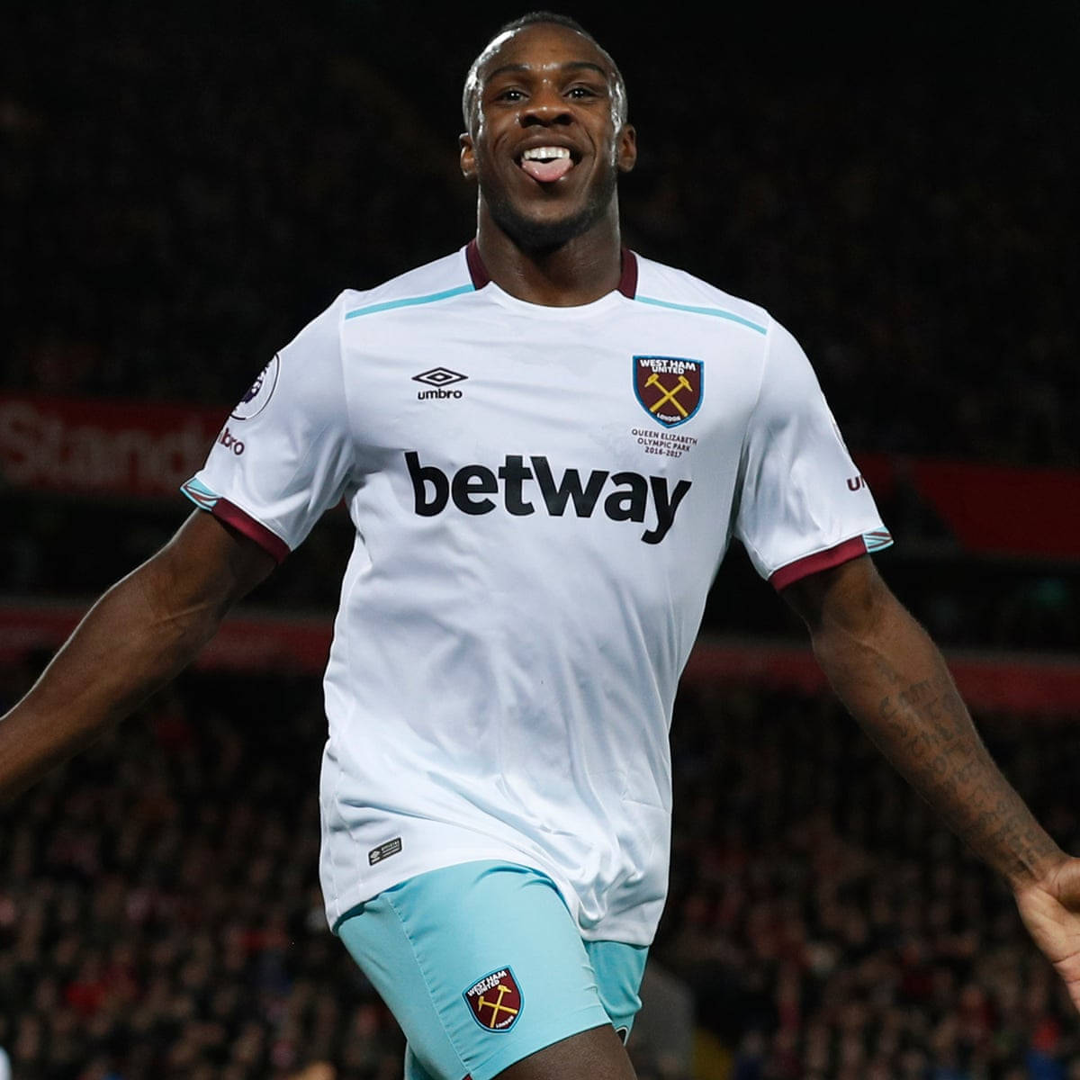 Michail Antonio Betway White Shirt Wallpaper