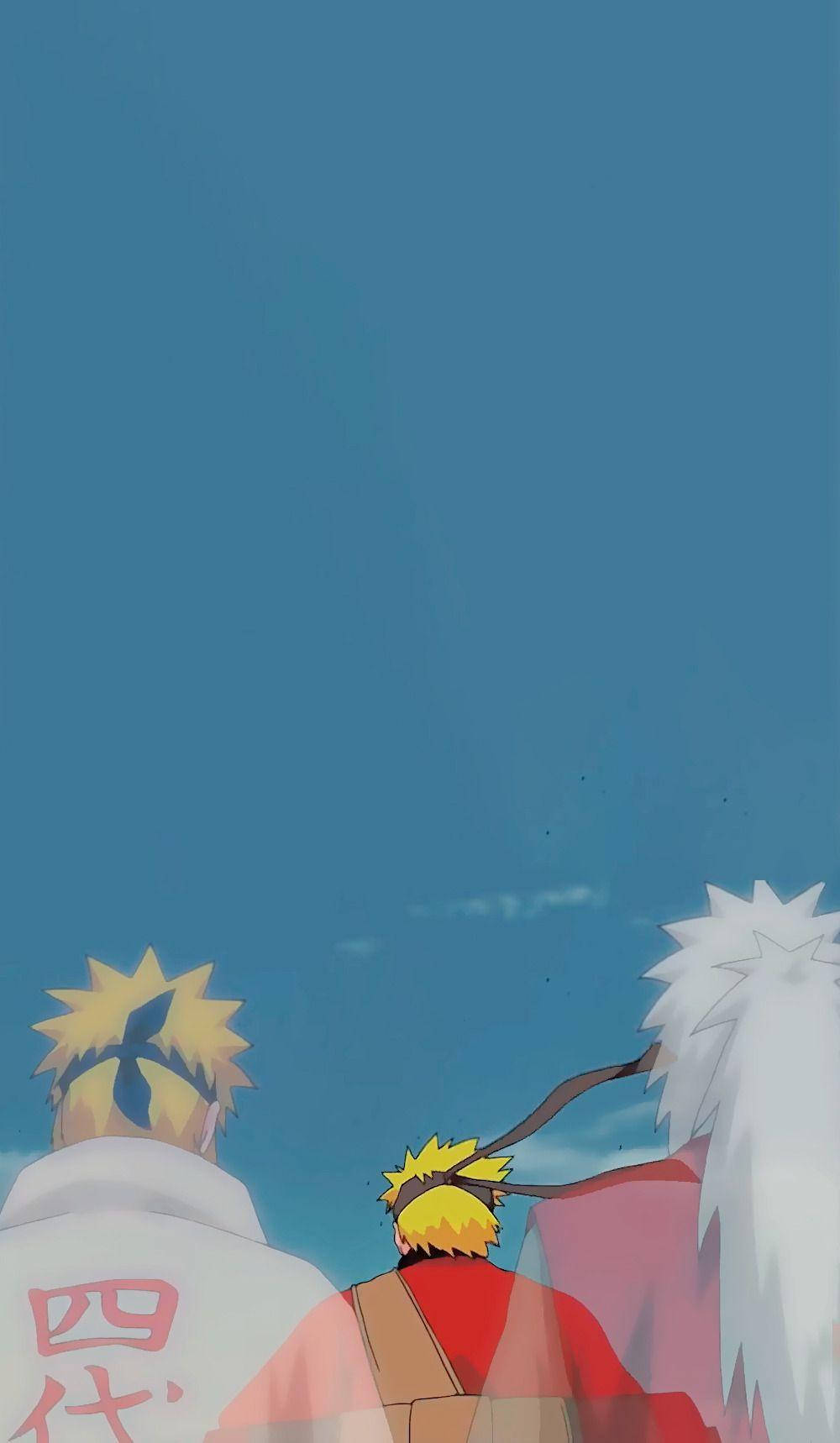 Minato Jiraiya Naruto Aesthetic Wallpaper