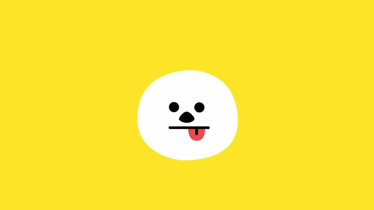 Minimal Chimmy Bt21 In Yellow Wallpaper