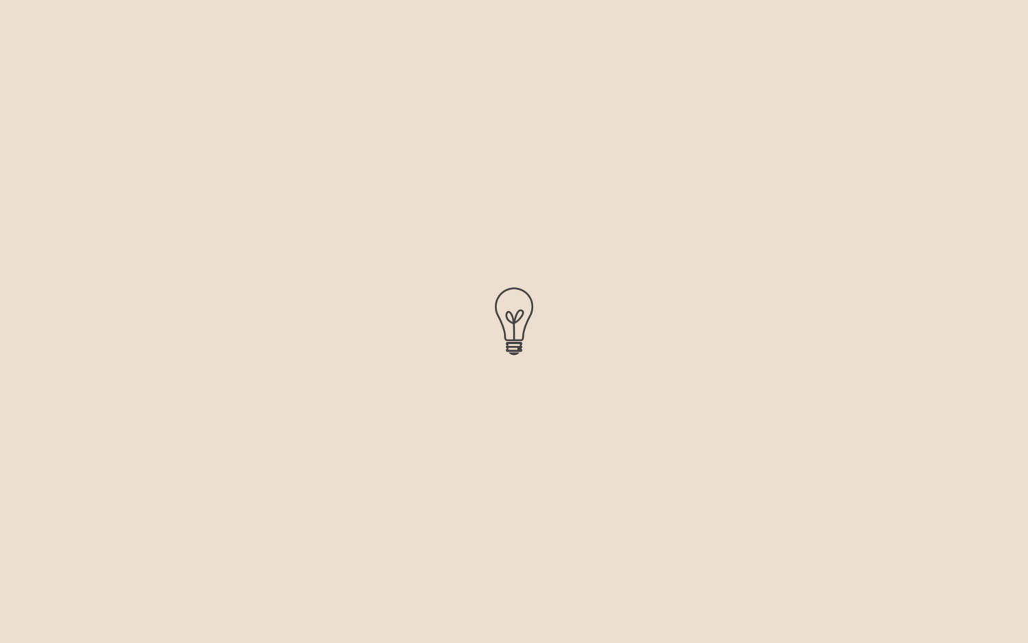 Minimalist Aesthetic Desktop Lightbulb Drawing Wallpaper