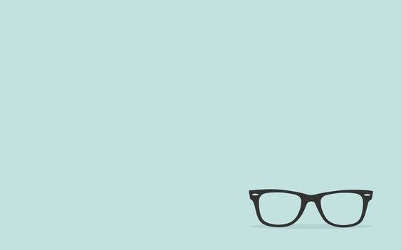 Minimalist Aesthetic Eyeglasses Wallpaper