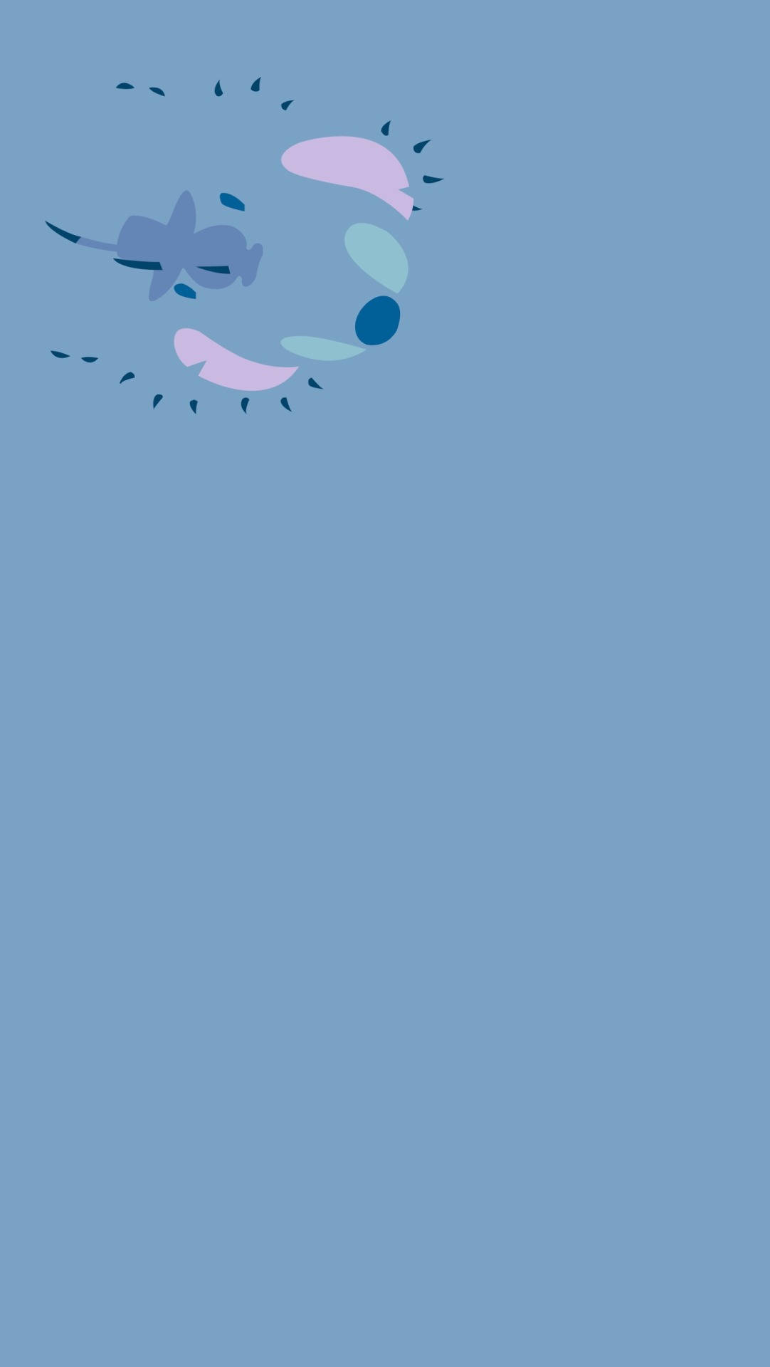 Minimalist Lilo And Stitch Iphone Wallpaper