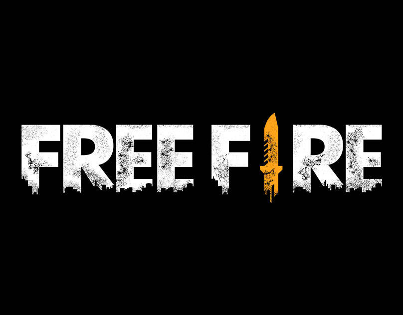 Minimalist Logo Free Fire Banner Wallpaper