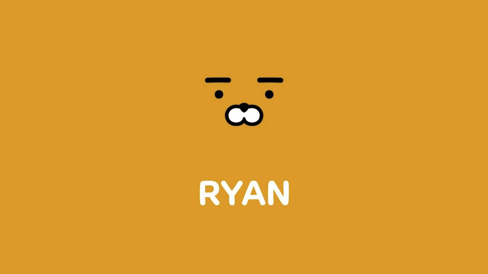 Minimalist Ryan Kakao Friends Wallpaper