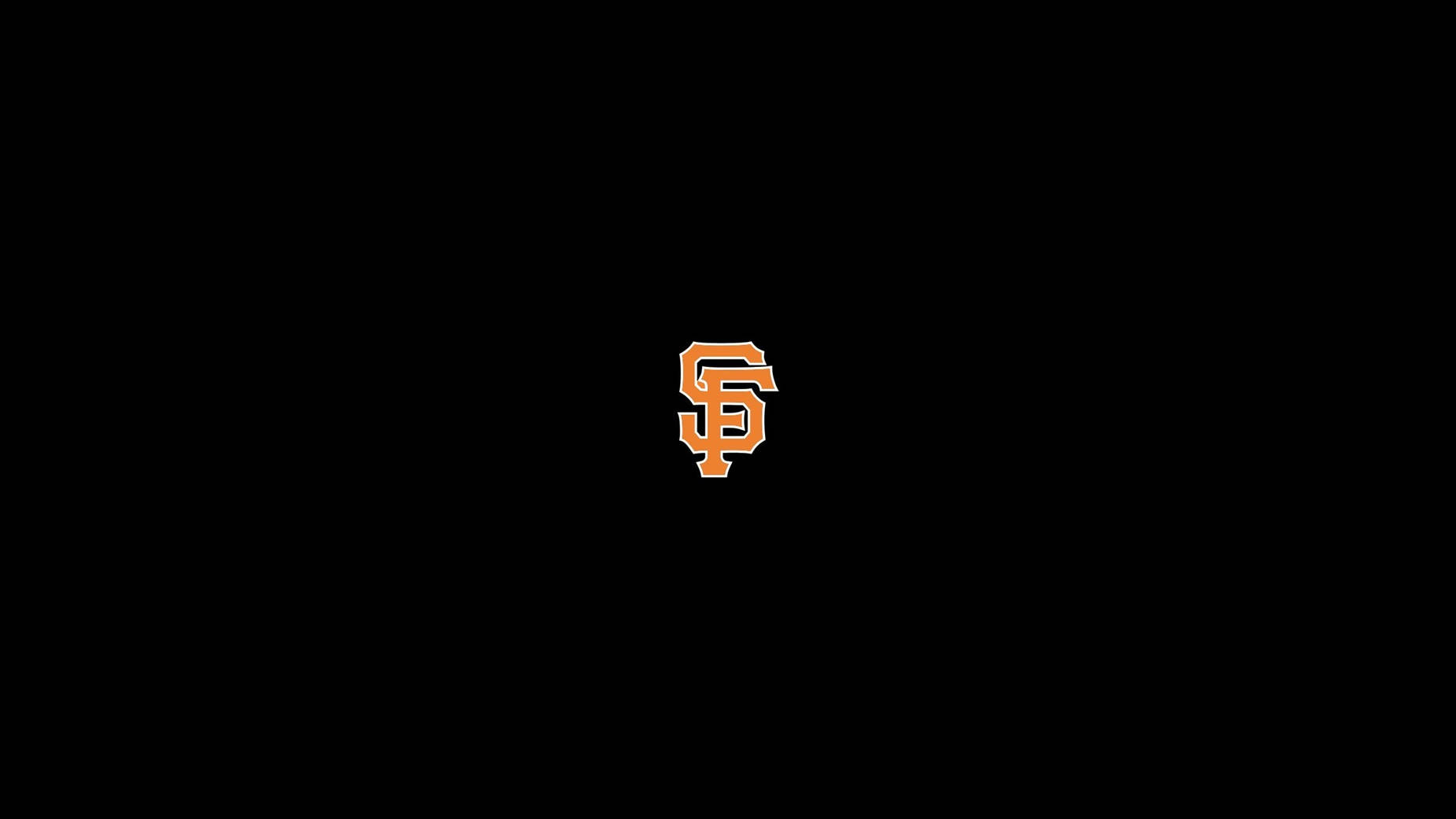 Minimalist San Francisco Giants Logo Wallpaper